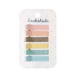 Poespas Haaraccessoires^Haarklemmen glitter rainbow | 6 stuks | Rockahula