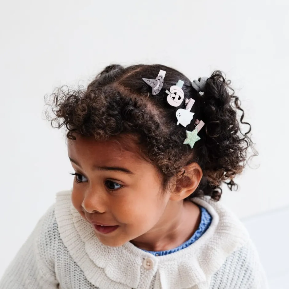 Mimi u0026 Lula Haaraccessoires^Haarklemmen halloween mini | 8 stuks | Mimi & Lula