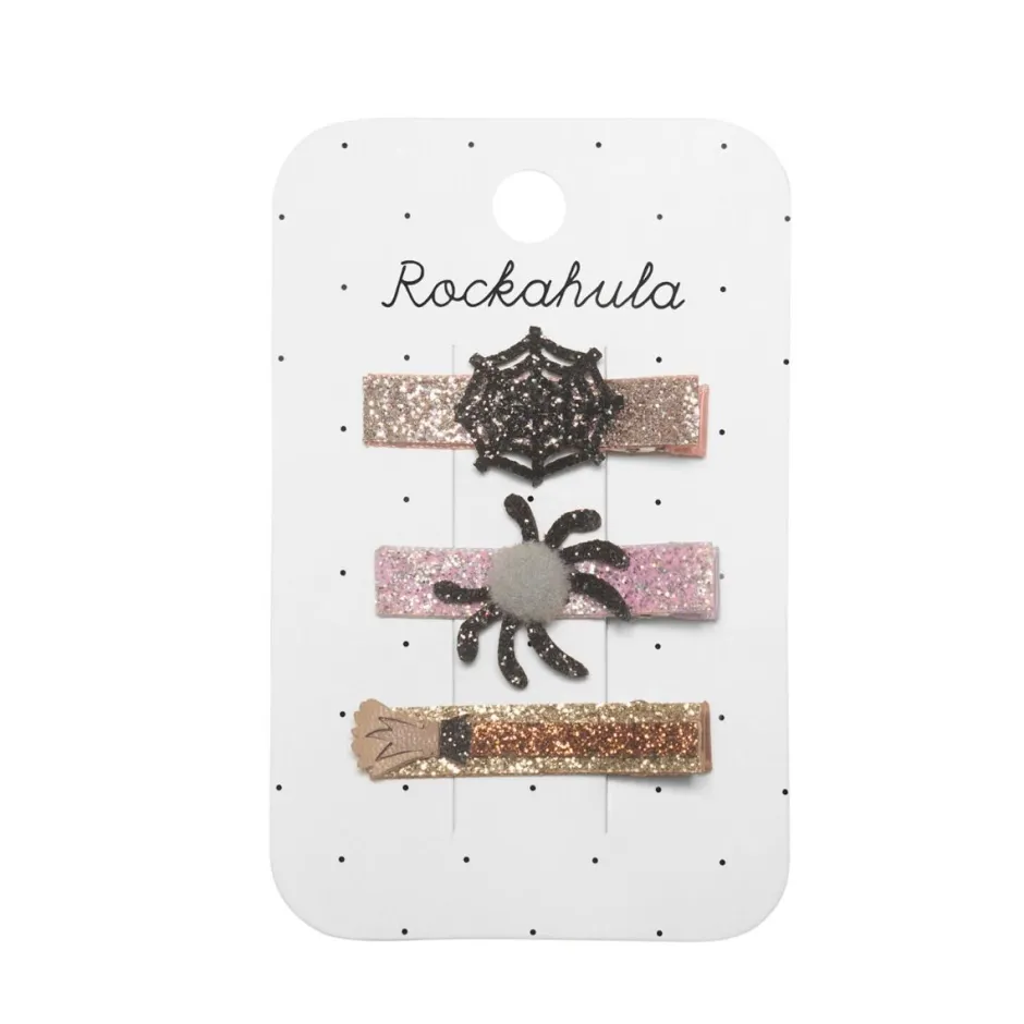 Rockahula Haaraccessoires^Haarklemmen spooky spider | 3 stuks |