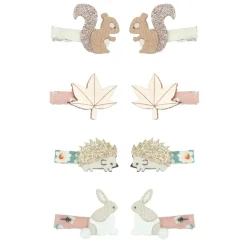 Mimi u0026 Lula Haaraccessoires^Haarklemmen woodland mini | Homestead | 8 stuks | Mimi & Lula