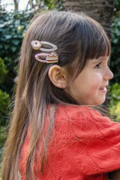 Rockahula Haaraccessoires^Haarknipjes sweet treats cake | 2 stuks |