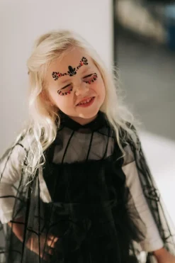 Konges Slojd Haaraccessoires^Halloween face jewels | Red/black |