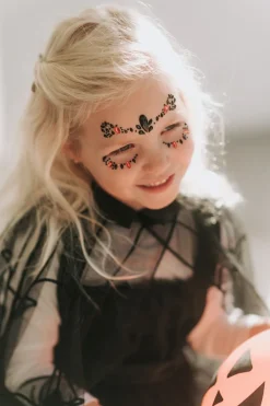 Konges Slojd Haaraccessoires^Halloween face jewels | Red/black |