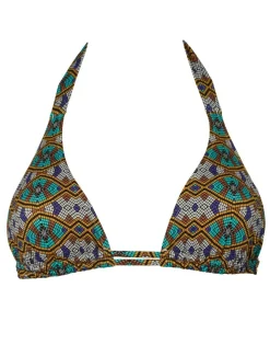 DAMES Ani Ani Zwemkleding | Zwemkleding^Halter bikini top triangle | Mozaiek |