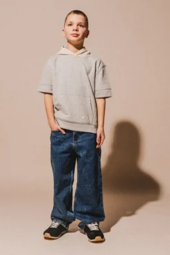 Labo de Colores Truien & Vesten | Truien & Vesten^Hoodie Paz | Grey melee light |