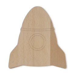 Konges Slojd Puzzels | Houten Speelgoed^Houten puzzel raket | Multi color |