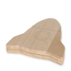 Konges Slojd Puzzels | Houten Speelgoed^Houten puzzel raket | Multi color |