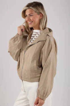 DAMES Nukus Jacks & Jassen^Jacket Helma | Dark sand |