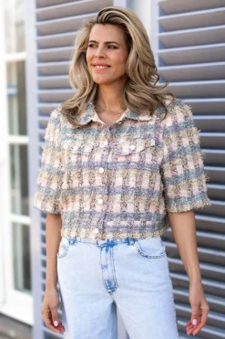 DAMES Studio Amaya Jacks & Jassen^Jacket Noor | Light pink |