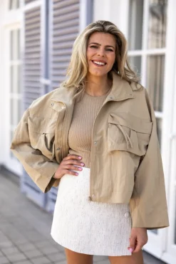 DAMES A-view Jacks & Jassen^Jacket Shane | Sand | La Rouge