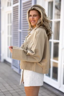 DAMES A-view Jacks & Jassen^Jacket Shane | Sand | La Rouge