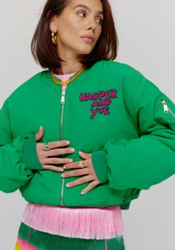 DAMES Harper u0026 Yve Jacks & Jassen^Jacket Tessa | Funky green | Harper & Yve