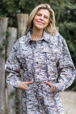 DAMES Harper u0026 Yve Jacks & Jassen^Jacket Willow | Trashy tiger yellow | Harper & Yve