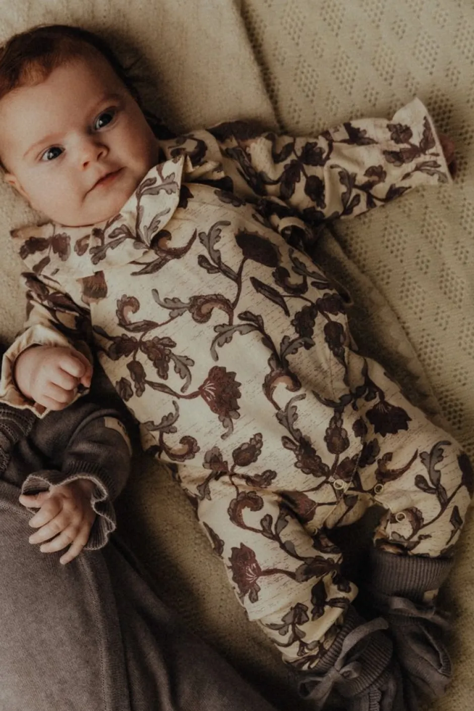 Baje Studio Boxpakjes^Jersey boxpakje Linny | Creme all over print |