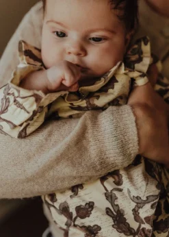 Baje Studio Boxpakjes^Jersey boxpakje Linny | Creme all over print |