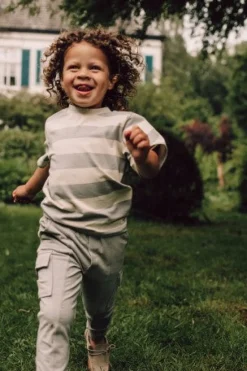 Baje Studio Shirts^Jersey tee Covas | Vanilla striped |