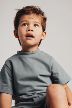 Baje Studio Shirts^Jersey tee Roriz | Blue ocean |