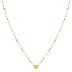 DAMES Poespas Sieraden^Ketting full of love | Silver/gold kids