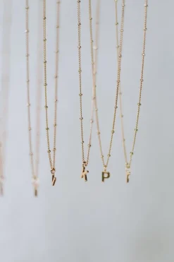 DAMES Orelia Sieraden^Ketting Initial | Goud |