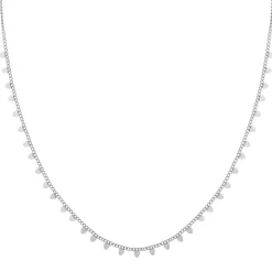 DAMES Poespas Sieraden^Ketting tiny love | Silver/gold kids