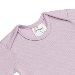 Lässig Rompers^Longsleeve body | Ribbed lavender |