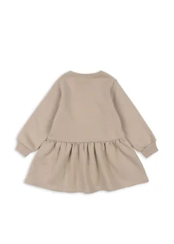 DAMES Konges Slojd Jurken & Salopettes | Jurken^Lou Terry Sweat Dress | Oxford Tan |