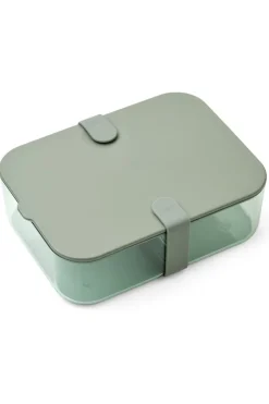 Liewood Lunchboxen & Brooduitstekers^Lunchbox Carin groot | Faune green/peppermint |
