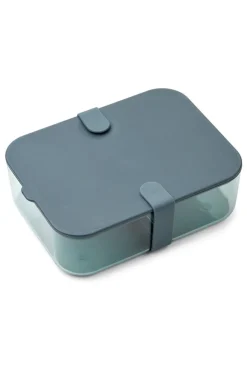Liewood Lunchboxen & Brooduitstekers^Lunchbox Carin groot | Whale blue/sea blue |