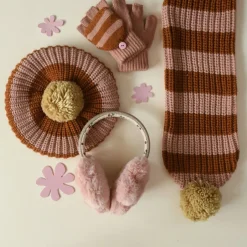Rockahula Haaraccessoires^Muts cosy striped knitted | 7-10 jaar |