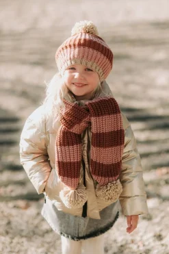 Rockahula Haaraccessoires^Muts cosy striped knitted | 7-10 jaar |