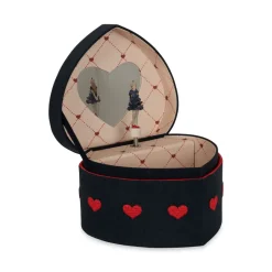 Konges Slojd Sieraden^Muziekdoosje hearts | Donkerblauw |