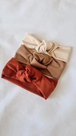 By Mev Haaraccessoires | Haaraccessoires^Newborn knot headwrap |