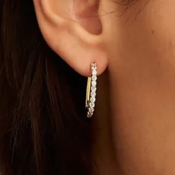 DAMES Orelia Sieraden^Oorbellen Isa | Oval hoops |