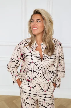 DAMES Refined Department Co-ords | Blouses^Oversized blouse Lottie | Flower |