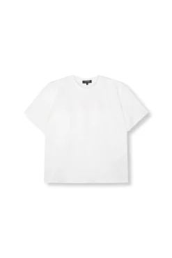 DAMES Refined Department Co-ords^Oversized boucle t-shirt Mexie | White |