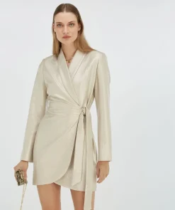 DAMES JOSH V Jurken^Overslagjurk Bonita | Silver |