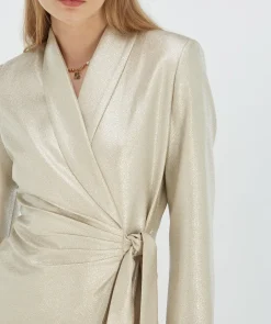 DAMES JOSH V Jurken^Overslagjurk Bonita | Silver |