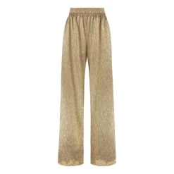DAMES Studio Amaya x Poespas Broeken^Pants Intouchables | Dark gold/foil |