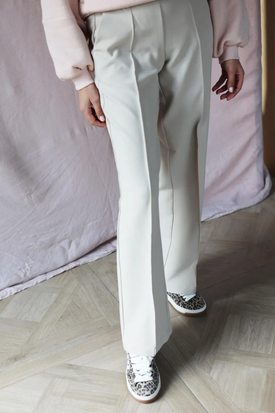 DAMES Nukus Broeken^Pants Jill | Light sand |