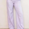 DAMES Freebird Co-ords | Broeken^Pants Lolani | Lilac crocus |