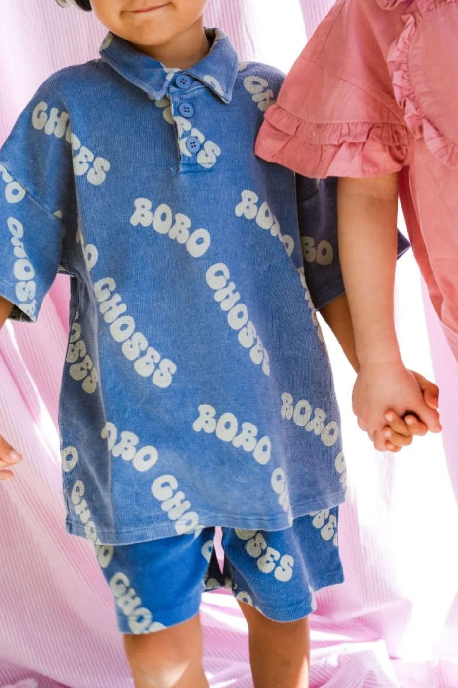 DAMES Bobo Choses Co-ords | Co-ords^Polo shirt Wavy | All over waffle |