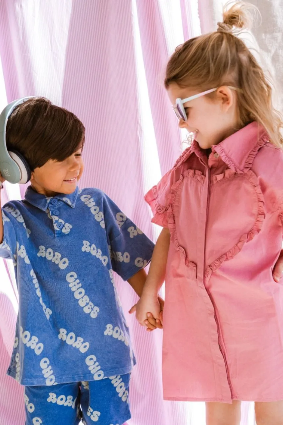 DAMES Bobo Choses Co-ords | Co-ords^Polo shirt Wavy | All over waffle |