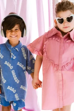 DAMES Bobo Choses Co-ords | Co-ords^Polo shirt Wavy | All over waffle |