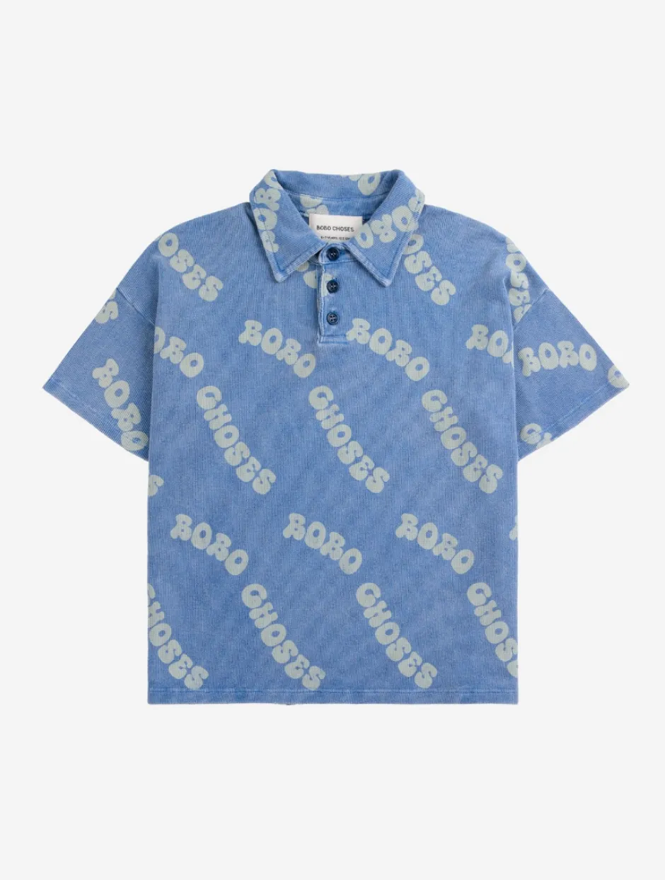 DAMES Bobo Choses Co-ords | Co-ords^Polo shirt Wavy | All over waffle |
