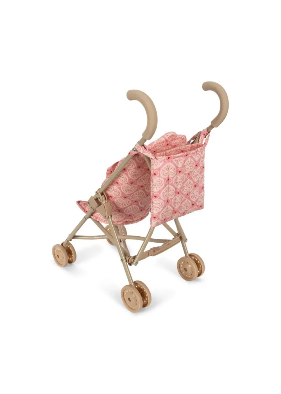 Konges Slojd Poppen & Accessoires^Poppenbuggy | Lacy pink | 3+ jaar |