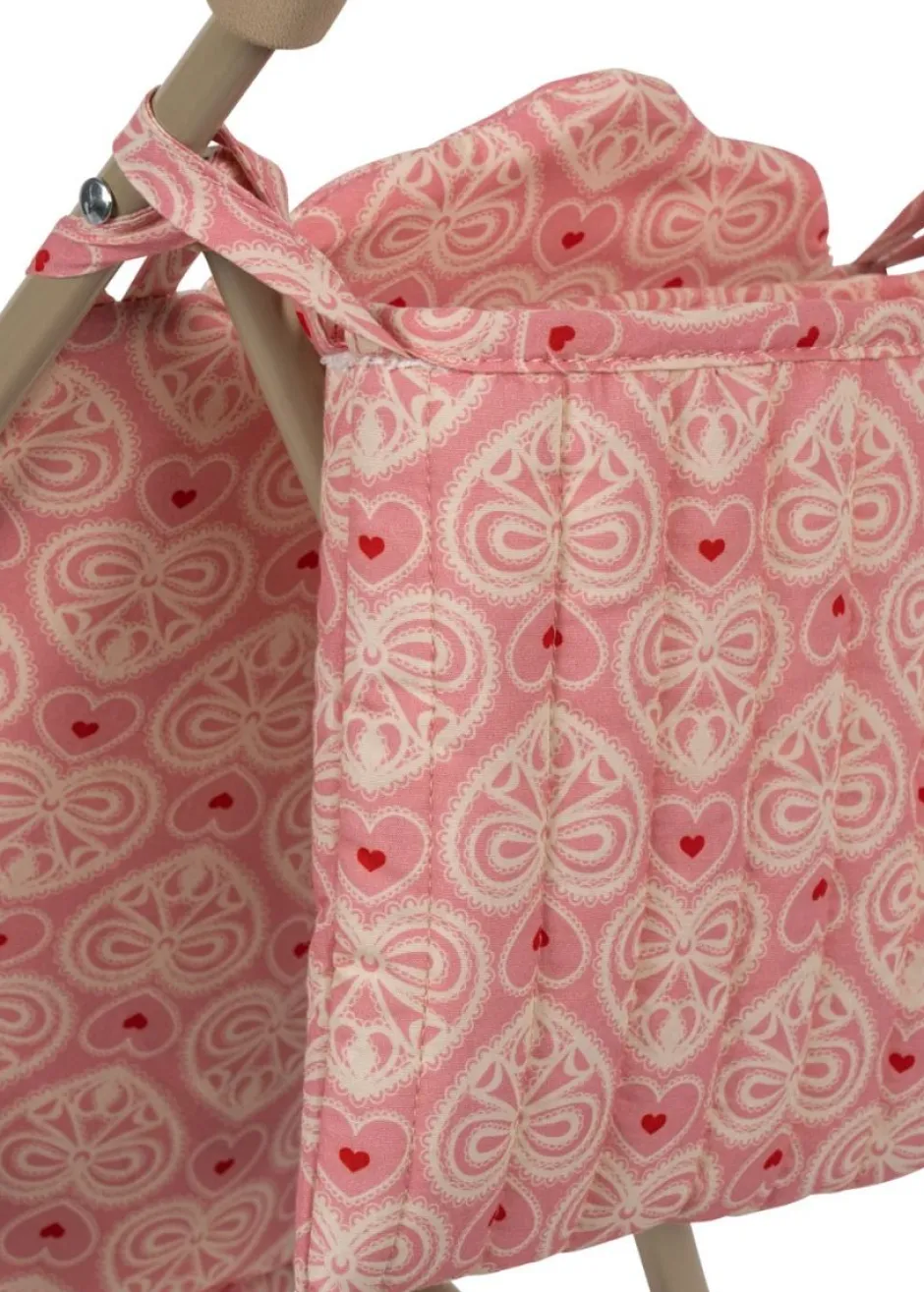 Konges Slojd Poppen & Accessoires^Poppenbuggy | Lacy pink | 3+ jaar |