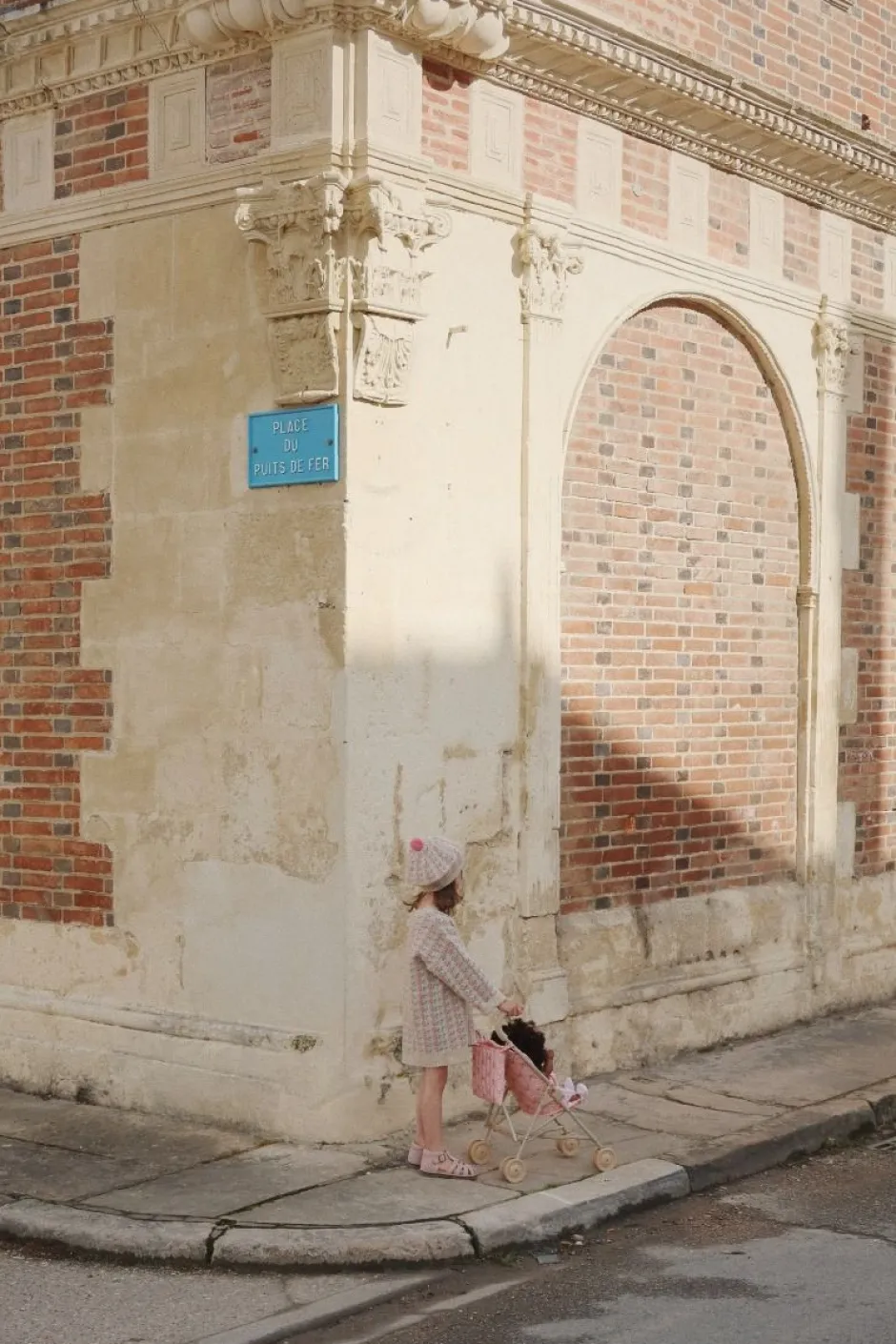 Konges Slojd Poppen & Accessoires^Poppenbuggy | Lacy pink | 3+ jaar |