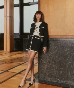 DAMES JOSH V Hakken^Pumps Michou | Black ecru |