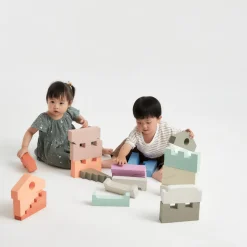 Moes Play Puzzels | Open Ended Speelgoed^Puzzle blocks earth | Open ended speelgoed |