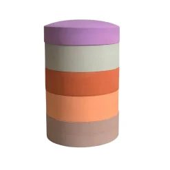 Moes Play Decoraties & Accessoires^Rainbow chair earth | 5 stuks | Open ended speelgoed |